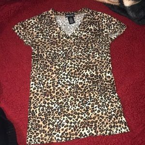 Cheetah Print Shirt